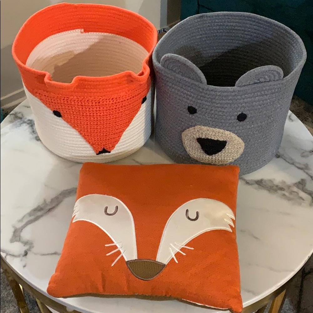 Cloud Island Cozy Critters Nursery Bundle